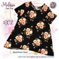 Melissa - Black Peach Large Floral