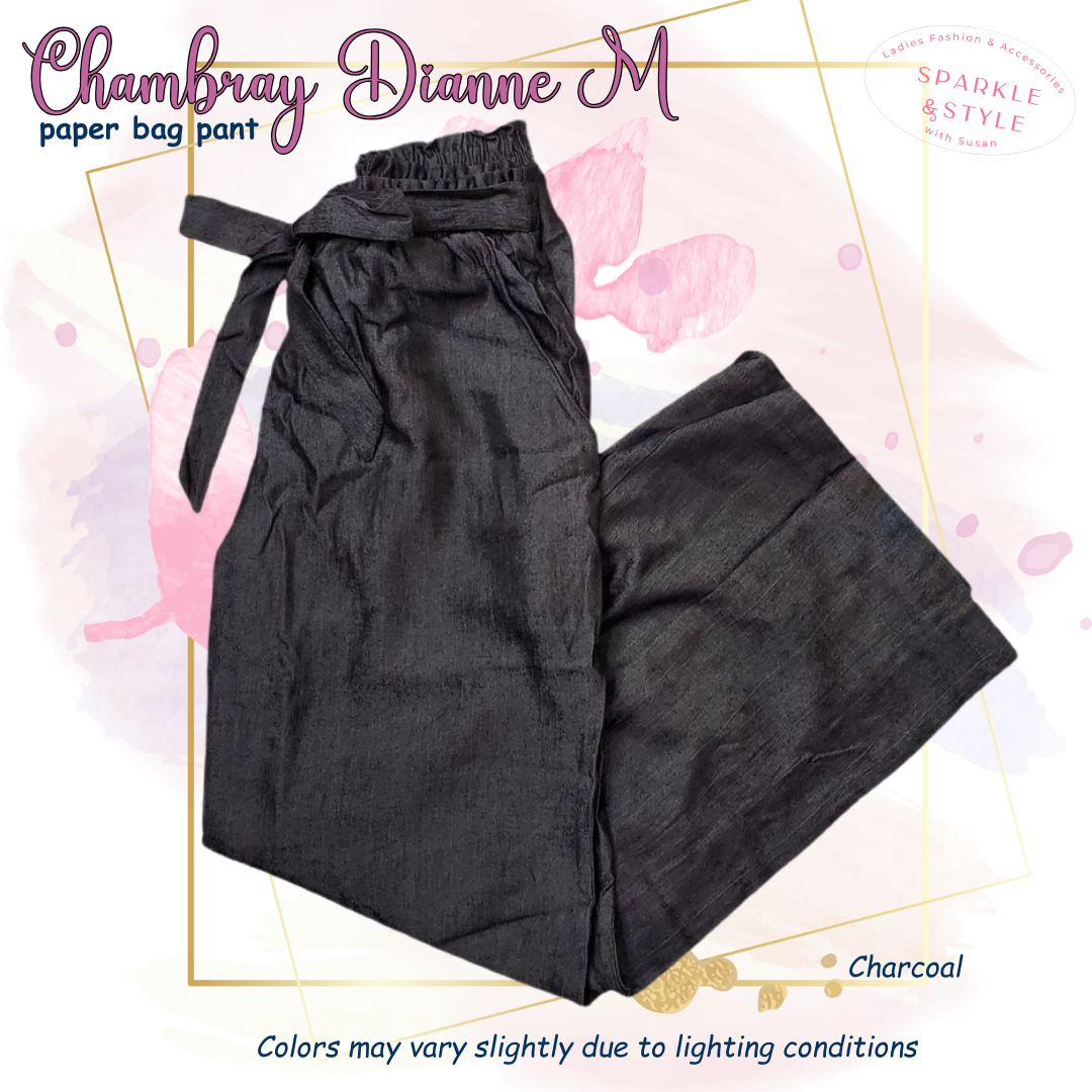 Chambray - Dianne - Solid Black