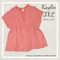 Kaylin - Solid Rosette Pink