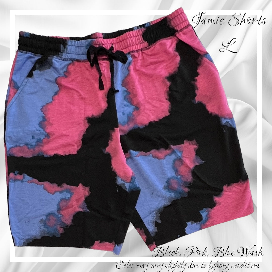 Jamie - Black Pink Blue Wash